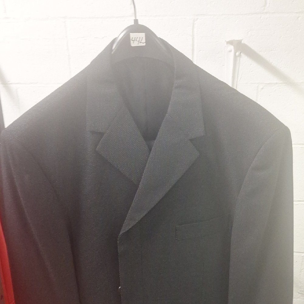 Elegant Charcoal Men's Suit Jacket
